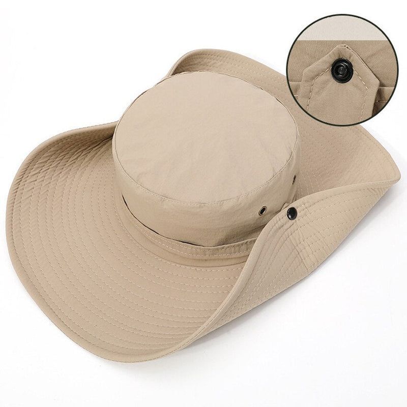 Chapéu de Pesca com Proteção UV + Manga Protetora - SunProtect - Tiger Express