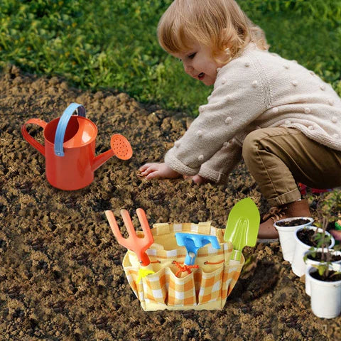Kit Ferramentas de Jardinagem para Crianças - Tiger Express