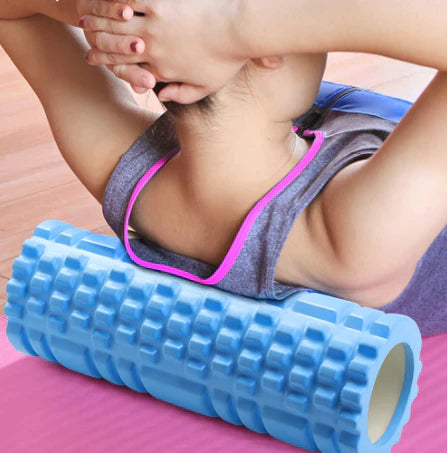 Rolo de Liberação Miofascial de Espuma para Yoga, Pilates e Relaxamento - Tiger Express